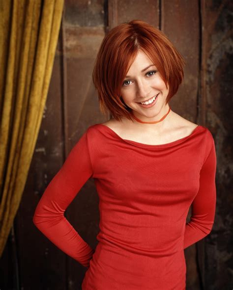 Willow Alyson Hannigan Buffy The Vampire Slayer Beautiful Redhead