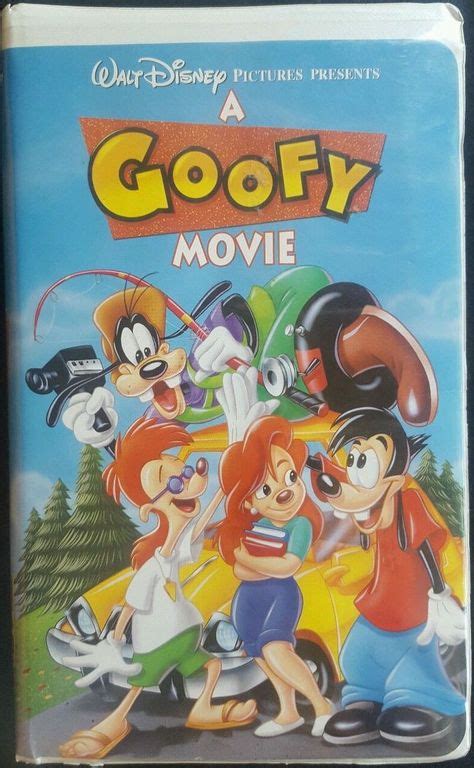 A Goofy Movie Vhs 9695 Goofy Movie Best Disney Movies Childhood