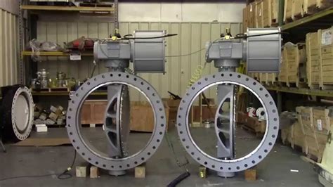 42 Inch Double Offset Butterfly Valves Valve Automation With Butterfly