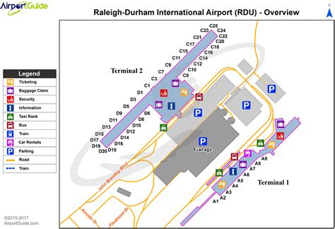 Raleighdurham Raleigh Durham International Rdu Airport Terminal
