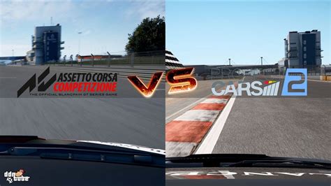 Assetto Corsa Competizione Vs Project Cars Youtube