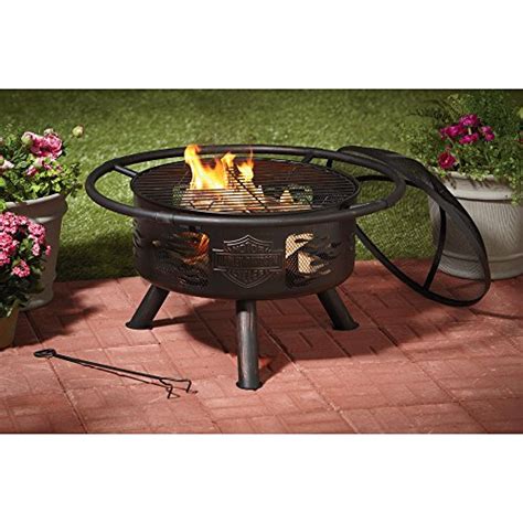 4 creative tips can change your life: Harley Davidson Logo Steel Outdoor Fire Pit | Best Prices