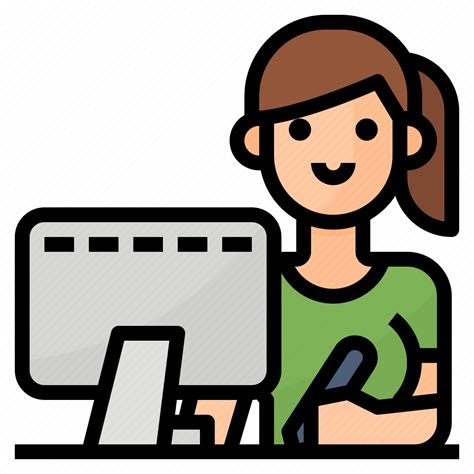 Freelance Freelancer Online Working Icon Download On Iconfinder