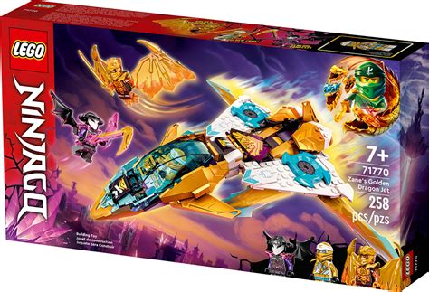 Lego Ninjago Zanes Golden Dragon Jet Geppettos Toys Lego