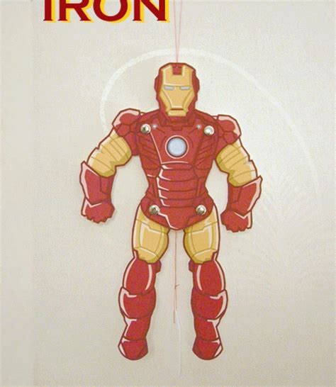 Diccionario Infantil Acoplador Iron Man Para Recortar Y Armar Mártir