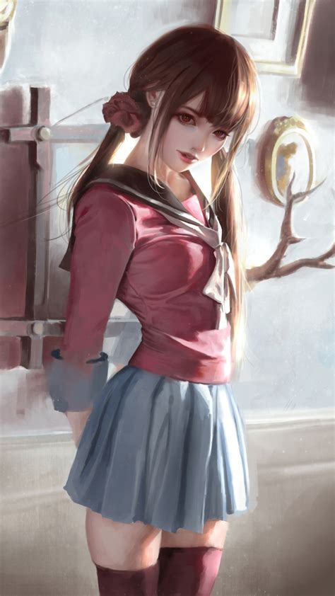 1080x1920 Anime Girl Anime Artist Artwork Digital Art Hd Fantasy