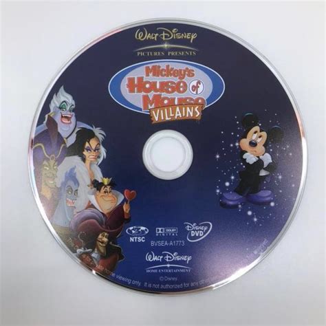 Mickeys House Of Villains Dvd Hobbies And Toys Music And Media Cds