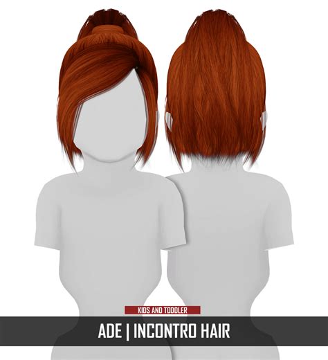 Redhead Sims Cc Sims Hair Kids Hairstyles Toddler Hair Sims 4