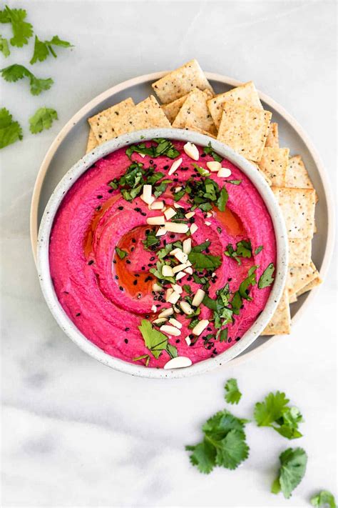 Creamy Roasted Beetroot Hummus Eat With Clarity