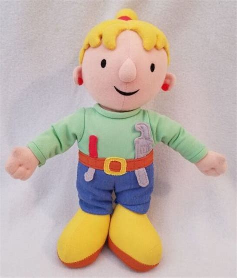 Bob The Builder 11 Huggable Wendy Plush Stuffed Doll 2001 Hasbro 5578