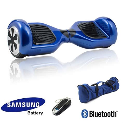 luxury 6 5 electric self balancing scooter 2 wheel hoverboard with 4 4ah samsung battery