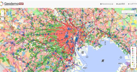 地域マーケティングに必須のライフスタイルマップGeodemo MAP リニューアル | ジオマーケティング株式会社