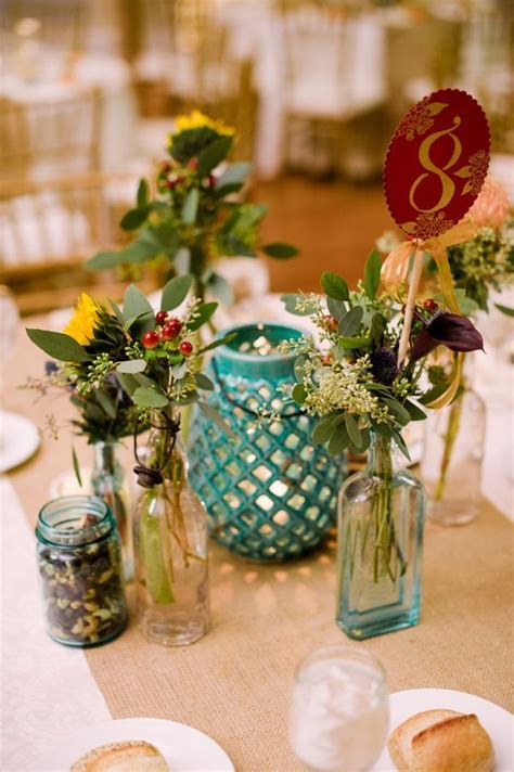 Fall Wedding Centerpieces Photo By Jessica Hendrix Photography