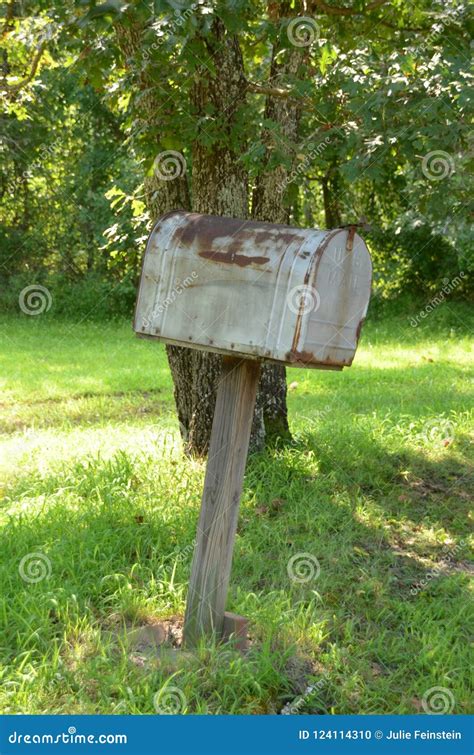 Rural Mailbox Stock Photo Image Of Mailbox Post Postbox 124114310