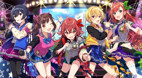 Wallpaper Anime Girls The Idolmaster Shiny Colors 1588x879