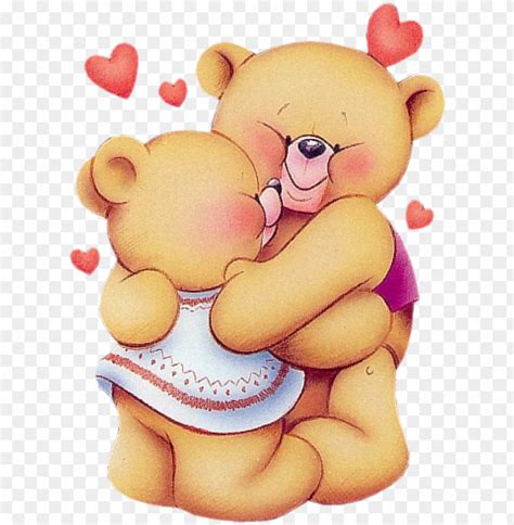 Bear Hug Cartoon