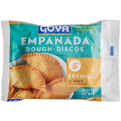 Goya 5 Empanada Tapa Dough Shell 10 Count In Bulk