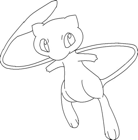 Pokemon Drawing Mew At Getdrawings Free Download