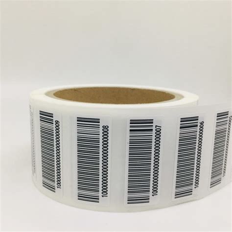 EPC Gen2 Self Adhesive RFID Paper Sticker Smart Label UHF Garment Tags