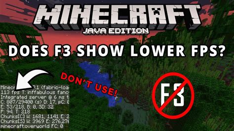 Minecraft Java Does F3 Show Lower Fps How To Show Fps In Minecraft