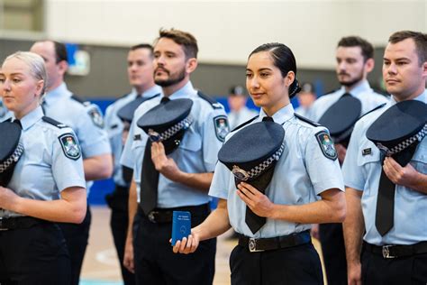 43 Police Inducted Into The Queensland Police Service In Townsville