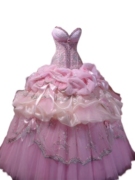 Gown 95 Png By Avalonsinspirational On Deviantart Pink Ball Gown