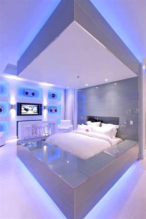 Keep in mind that light colors make a space look larger and darker colors make a bedroom appear smaller. 17 Futuristic Bedrooms That Will Blow Your Mind