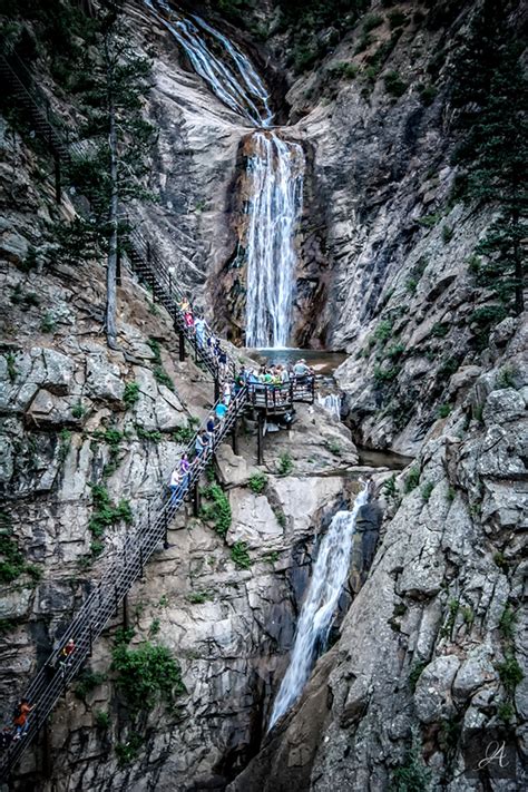 Seven Falls Colorado Springs Colorado On Behance