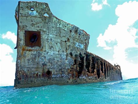 Sapona Ship Wreck Photograph By Carey Chen Fine Art America