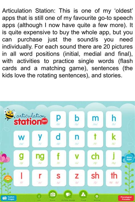 It requires multiple apps if you have multiple areas you want to work on (whereas the. Our Favourite 12 Speech Therapy Apps - Time to Talk Kids ...