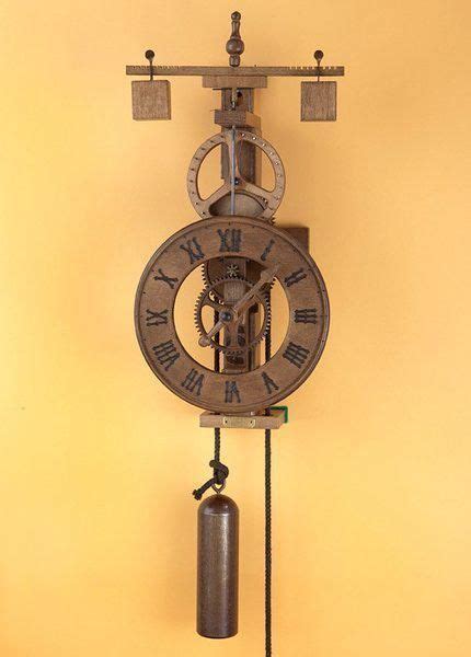 15th Century Medieval Wall Clock Clock Wall Clock Wood Clocks
