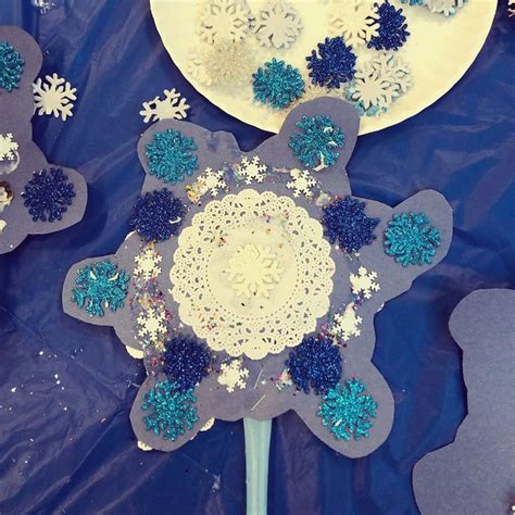Snowflake Wands From Kids Crafty Loft Via Instagram Crafty