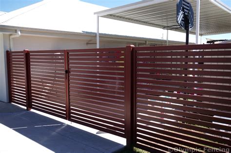 Aluminium Slat Fencing - Olympic Fencing - Manufacture and Installation of all security fencing ...