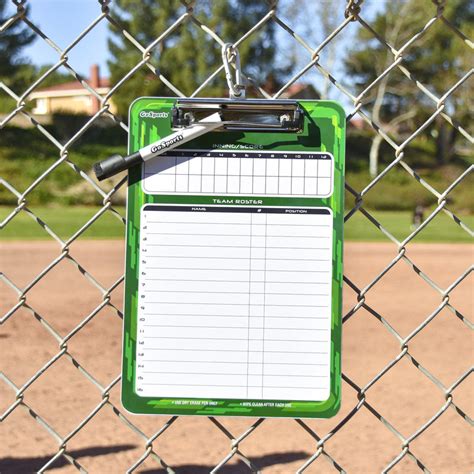 Gosports Baseball And Softball Lineup Board