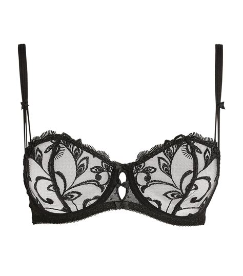 Aubade Embroidered Lace Half Cup Bra Harrods Kr