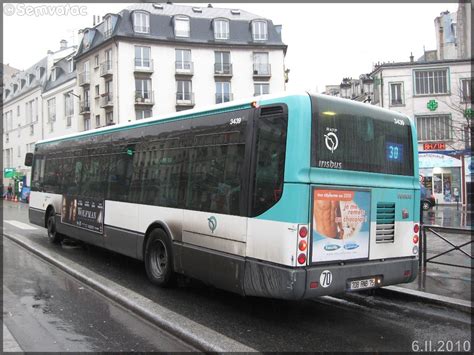 Irisbus Citélis Line Ratp Régie Autonome Des Transports Parisiens