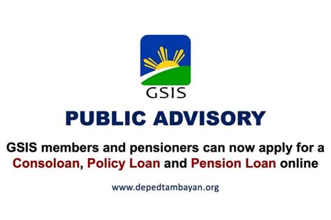 Gsis Members Pensioners May Opt To Apply Loan Online