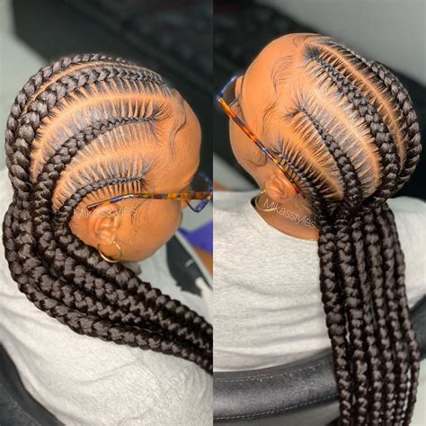 Straight Back Stitch Braids Braids With Weave Weave Hairstyles