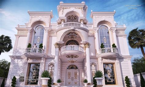 New Classic Elegant And Luxury Villa In Qatar On Behance Luxury Villa