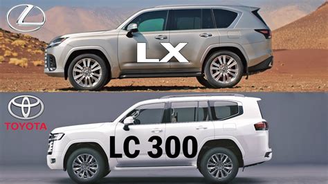 2022 Lexus Lx Vs Toyota Land Cruiser Youtube