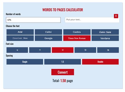 300writers Words To Pages Converter Review Study Llama
