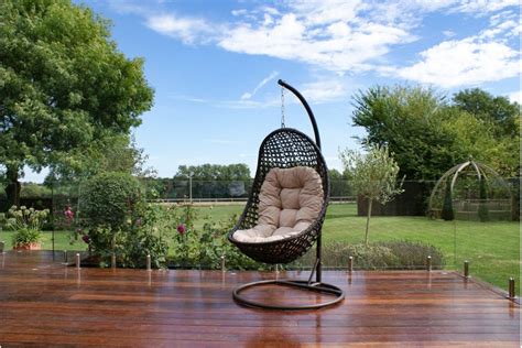 Maze Rattan Malibu Hanging Chair Free Delivery