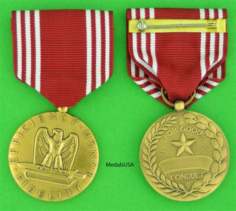 3 Wwii Army Medals And Ribbons Good Conduct European Theater Ww2