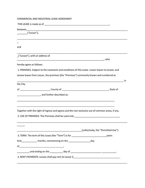 Ontario Residential Lease Agreement Template Hq Printable Documents