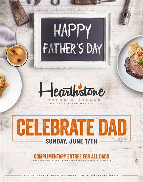 Father's day is a celebration that honours the role of fathers and forefathers. Make Hearthstone Your Father's Day Destination ...