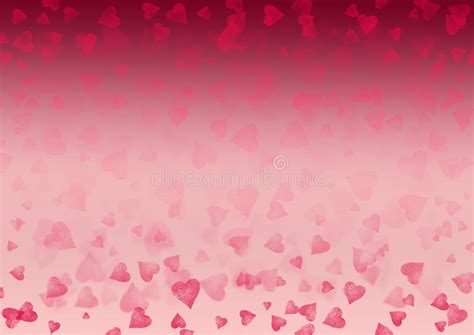 Valentine Background White Hearts Red Stock Illustrations 71613