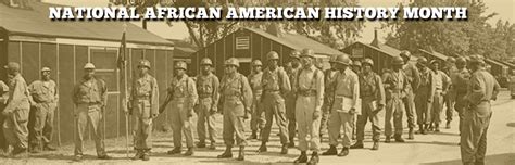 African American History Month Special Features The National Guard