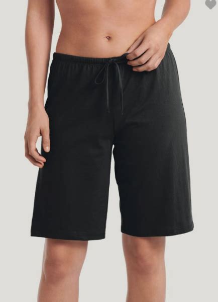 Jockey Plus Size Bermuda Pajama Shorts Black Size 1x E4 For Sale Online