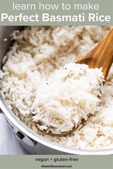 How To Cook Basmati Rice Perfect Basmati Rice The Endless Meal®