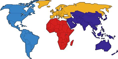 Simpleworldmap Regions The Economics Of Ecosystems And Biodiversity